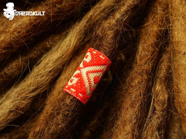 Rote Jurte dreadschmuck kaufen, dreadschmuck selber machen, dreadschmuck online shop, dreadschmuck, dreadperle, dreadband